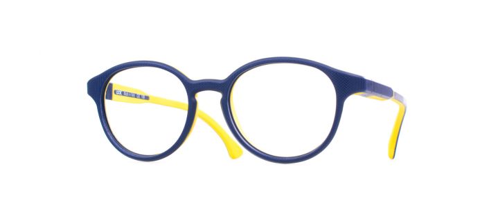 Lookkino Twice - Sportbrille - blau-gelb