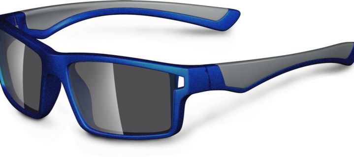 Kinder Sonnenbrille blau grau