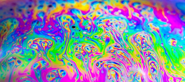 Tränenfilm im Bio-Mikroskop